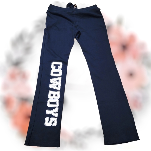 ✨️SOLD💕Pink Victoria's Secret Dallas Cowboys Sweat Pants size S - Picture 4 of 8